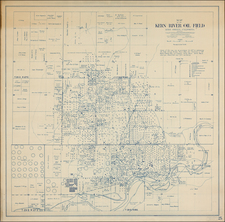 California Map By Cal. State Mining Bureau Dept. of Petroleum & Gas 