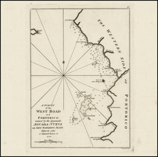 Caribbean Map By Sayer & Bennett