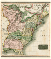 United States and Midwest Map By John Thomson