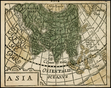 Asia, Asia, China, Korea, Southeast Asia, Philippines, Middle East and Australia Map By Zacharias Heyns