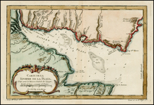 South America Map By Jacques Nicolas Bellin