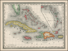 Caribbean Map By Rand McNally & Company