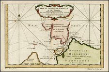 Russia and Scandinavia Map By Jacques Nicolas Bellin