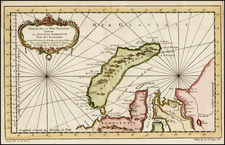 Polar Maps and Russia Map By Jacques Nicolas Bellin