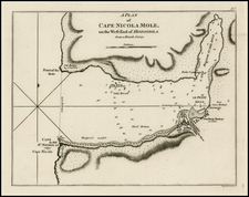 Caribbean and Hispaniola Map By Sayer & Bennett