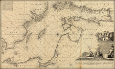 Poland, Russia, Baltic Countries and Scandinavia Map By Johannes Loots