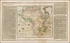 Africa and Africa Map By Louis Brion de la Tour / Louis Charles Desnos