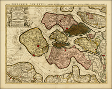 Netherlands Map By Reiner & Joshua Ottens