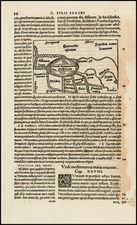 Central Asia & Caucasus, Middle East, Turkey & Asia Minor and Russia in Asia Map By Caius Julius Solinus