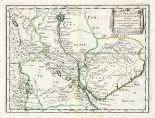 South America Map By Nicolas Sanson