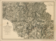 South and Southeast Map By United States War Dept.