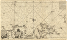 Atlantic Ocean, British Isles, France, Spain, Portugal and North Africa Map By Johannes Loots