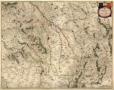 Europe and France Map By Willem Janszoon Blaeu