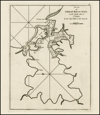 Cuba Map By Sayer & Bennett