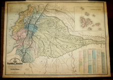 South America Map By Ferdinand Mayer & Co. / Manuel Villavicencio