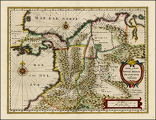 South America Map By Willem Janszoon Blaeu