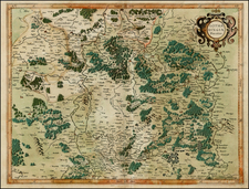 France Map By  Gerard Mercator