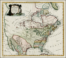United States and North America Map By Thomas Conder