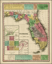 Florida Map By Henry Schenk Tanner