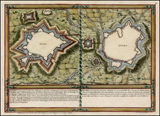 Portugal Map By Nicolas de Fer