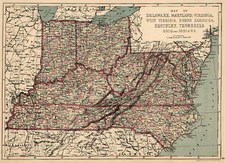 Mid-Atlantic Map By J. David Williams