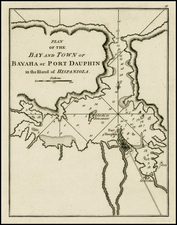 Caribbean Map By Sayer & Bennett