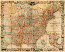 United States Map By J. Calvin Smith