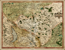 France Map By  Gerard Mercator