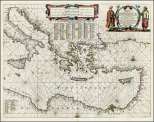 Balkans, Italy, Turkey, Mediterranean, Turkey & Asia Minor, Balearic Islands and Greece Map By Jan Jansson