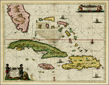 Southeast and Caribbean Map By Jan Jansson