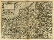 Poland, Baltic Countries and Germany Map By Cornelis de Jode