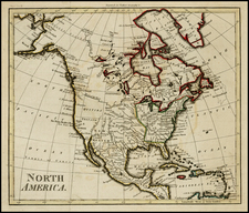 North America Map By John Walker
