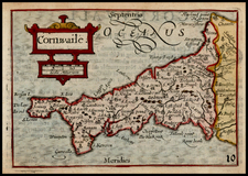 British Isles Map By John Speed