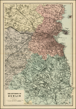 Ireland Map By Edward Weller / Weekly Dispatch