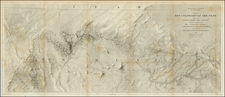 Southwest and California Map By Joseph C. Ives