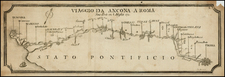 Italy Map By Francesco De Caroly