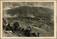 Rocky Mountains Map By Harper's Weekly