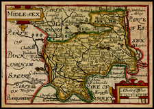 British Isles Map By John Speed