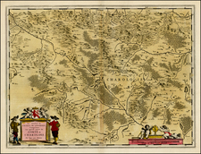 France Map By Willem Janszoon Blaeu