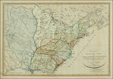 United States, South, Midwest and Plains Map By Franz Ludwig Gussefeld