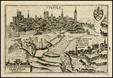 Italy and Other Italian Cities Map By Pietro Bertelli