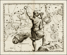 Celestial Maps Map By Johannes Hevelius