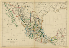 Southwest and Mexico Map By Blackie & Son