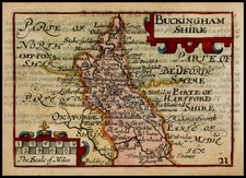 British Isles Map By John Speed