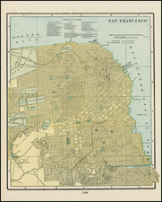 California Map By George F. Cram