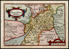 British Isles Map By John Speed