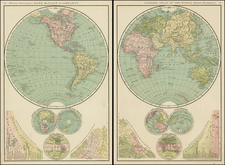 World and World Map By Rand McNally & Company