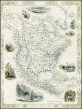 North America Map By John Rapkin