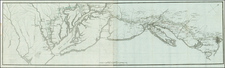 New England, Mid-Atlantic and Southeast Map By Henri Soules