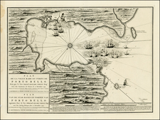 Central America Map By Pierre Mortier